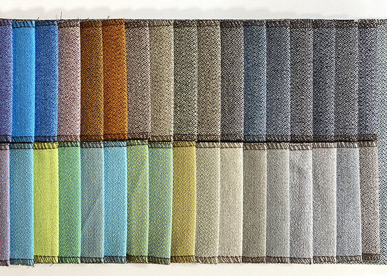 Σαφής βαμμένος ταπετσαριών καθαρός πολυεστέρας υφασμάτων καναπέδων χρωματισμένος ύφασμα