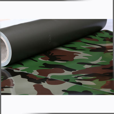 Αδιάβροχο ντυμένο PVC ύφασμα μουσαμάδων, πυρίμαχη Tarp στρατοπέδευση 5m