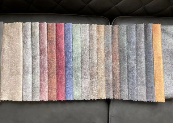 Τυπωμένο ύφασμα καναπέδων σουέτ σχεδίων υφαμένο ύφασμα σουέτ 100 πολυεστέρα